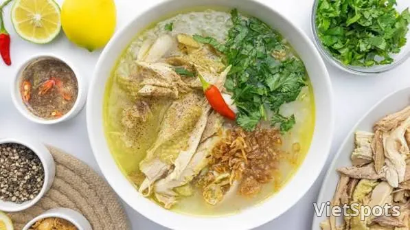 Small Chicken Drumstick Congee
