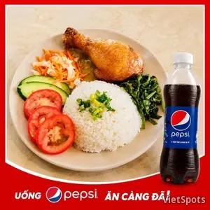 鱼露炸鸡碎米饭+1瓶百事套餐