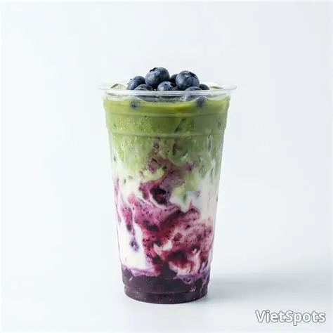 Blueberry Matcha