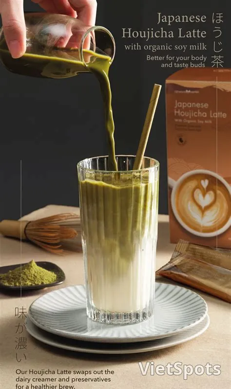 Houjicha Bear Milk