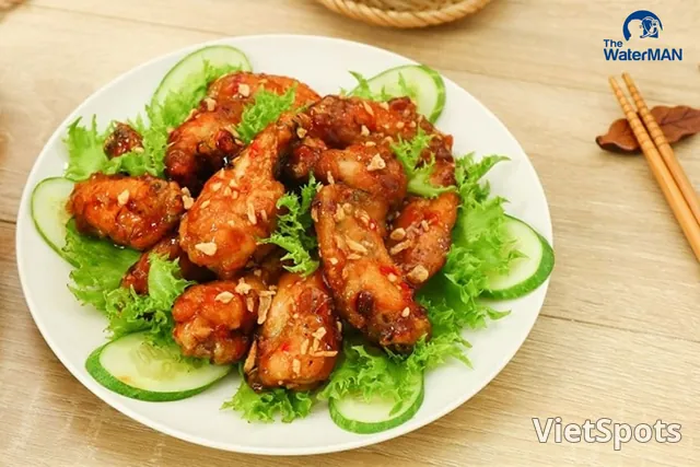 ปีกไก่ทอดน้ำปลา