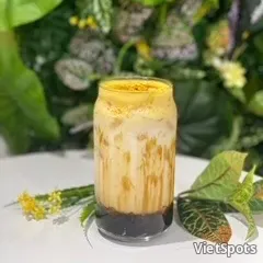 ब्राउन शुगर पर्ल फ्रेश मिल्क एग क्रीम