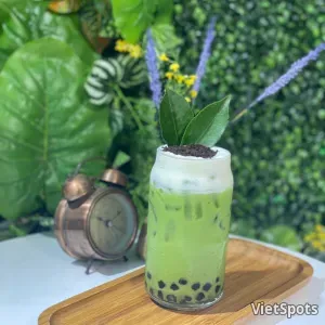 माचा चीज़ क्रीम मिल्क टी