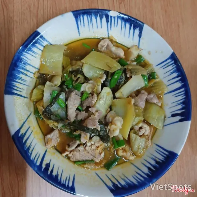 หมูผัดผักกาดดอง