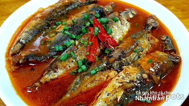 전갱이 토마토 소스 조림