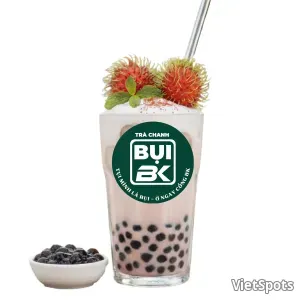 람부탄 밀크티