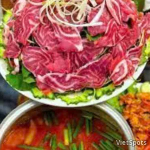 เนื้อลวกพริก