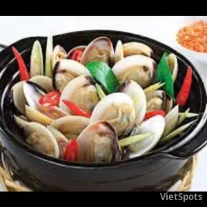 หอยลายนึ่ง