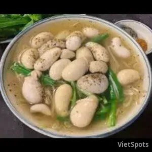 ไข่อ่อนไก่นึ่งต้นหอม