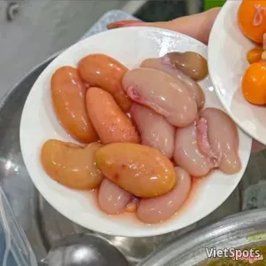 ไข่อ่อนไก่เพิ่มสำหรับหม้อไฟ