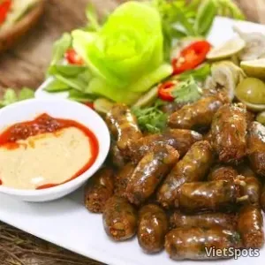 ไส้กรอกเลือดแพะ