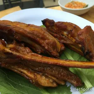 ซี่โครงแพะย่างรสดั้งเดิม