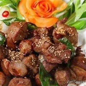 เนื้อแพะทอดกระทะ