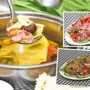 หม้อไฟเนื้อ