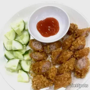 แหนมทอด