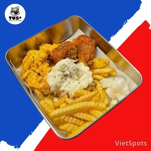 세트 2 M: 양념치킨 6조각 + 감자튀김