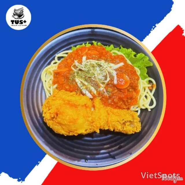 투스박스 3: 치킨 1조각 + 미트소스 스파게티(L) + 펩시 컵