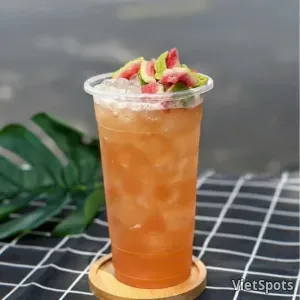핑크 구아바 차