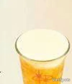 Milk Foam Olong tea