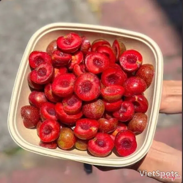 Plum with Shrimp Salt