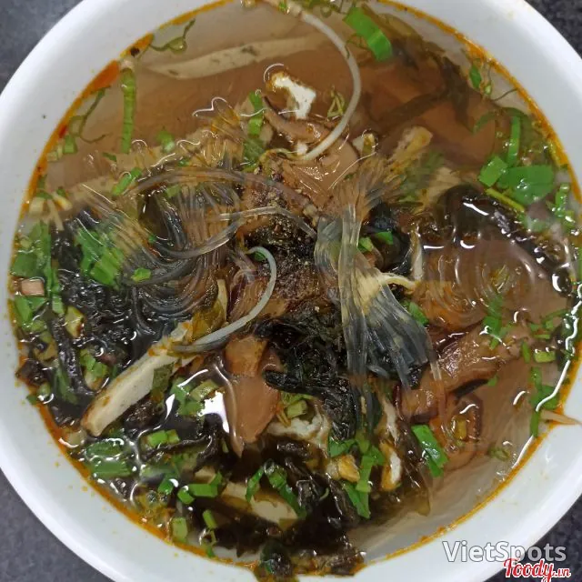 Vegetarian Glass Noodle Soup
