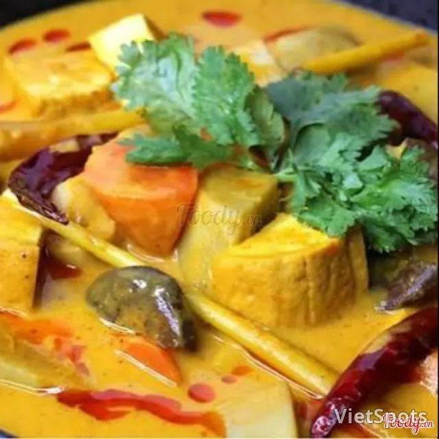 Vegetarian Curry (without Banh Mi)