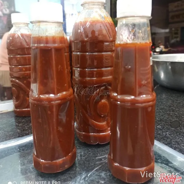 Bottle of Vegetarian Mam Nem Sauce