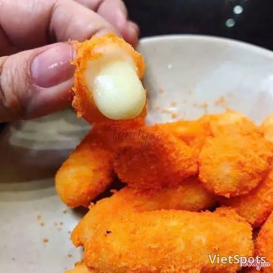 チーズ入り餅のチーズシェイク
