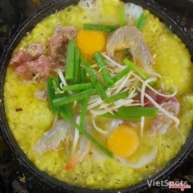 越式煎餅 蝦+肉+蛋