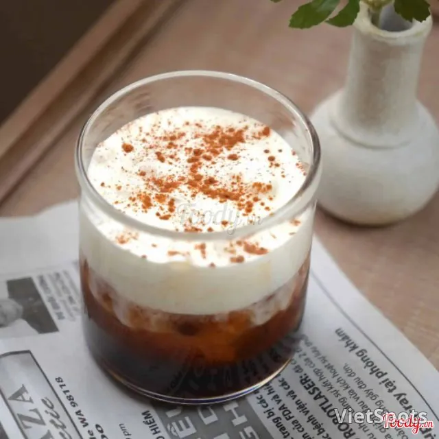 Salted coffee