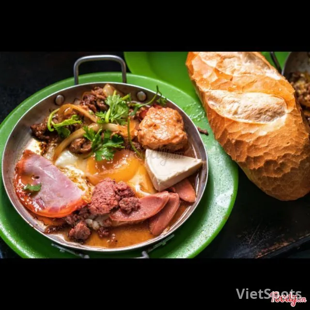 Mixed pan bánh mì