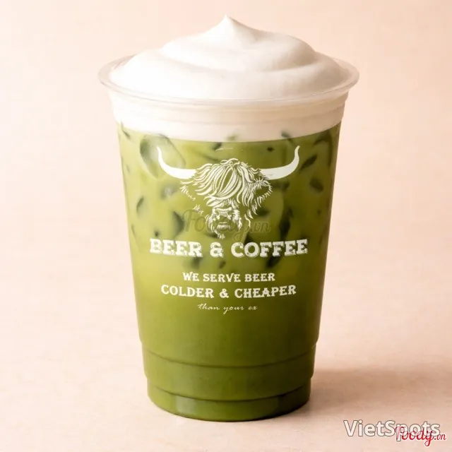 Matcha kem muối