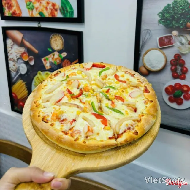 Пицца с морепродуктами 18 см