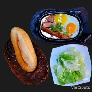 Fried Egg with 5 Items