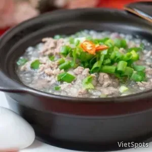 Beef Congee + Sprite Combo