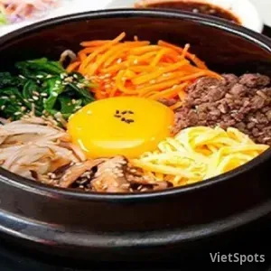Korean Beef Bibimbap Combo (No Egg) + Sprite