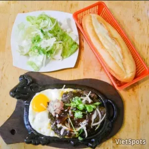 Steak with Egg