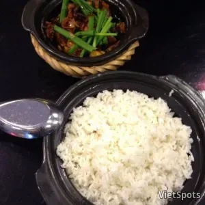 Singapore Braised Frog Rice