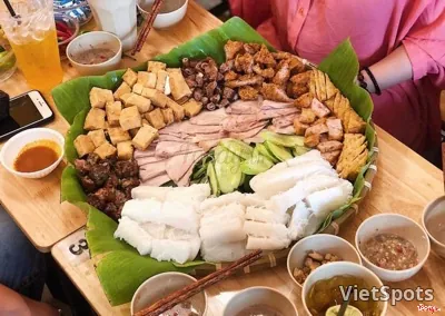 Bún Đậu Platter No.4
