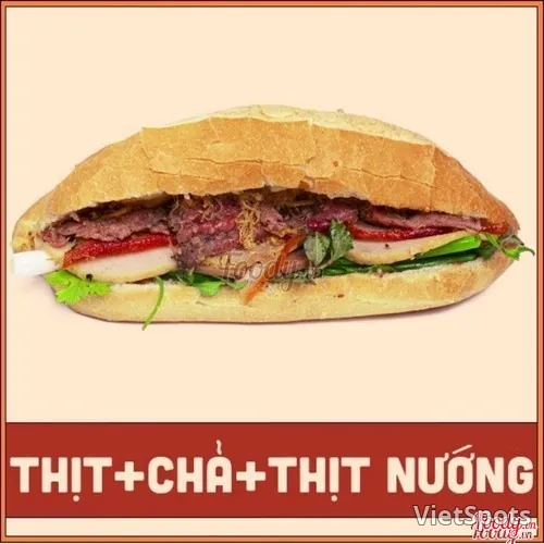 Bánh Mì Pork & Chả + Grilled Pork