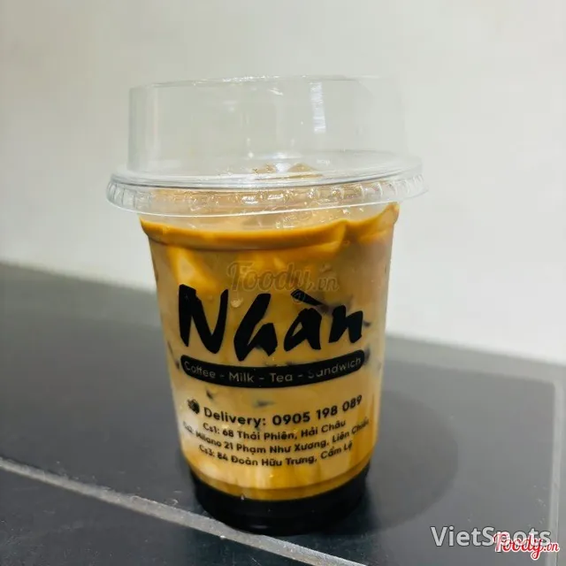 กาแฟนมข้นน้ำตาลทรายแดง