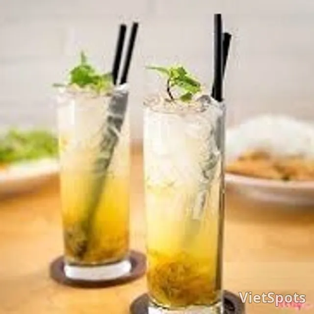 Salted plum limeade