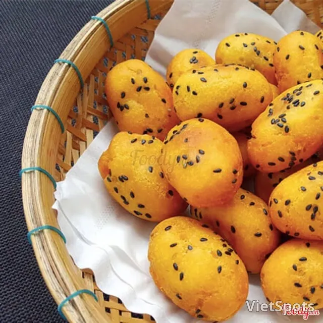 さつまいもボール揚げ