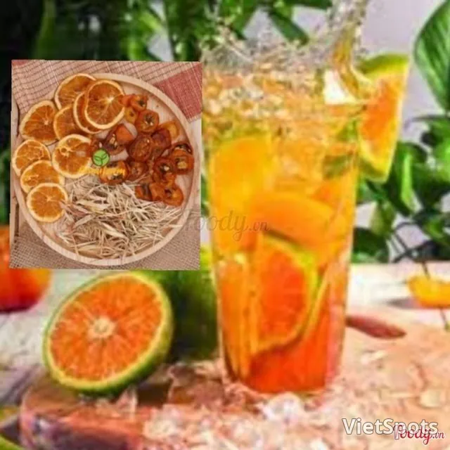 オレンジレモングラスティー(ホット)