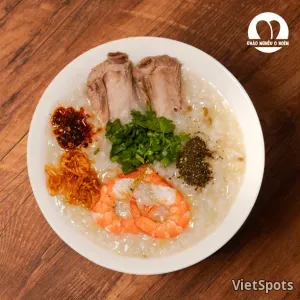 โจ๊กกุ้งซี่โครงหมู