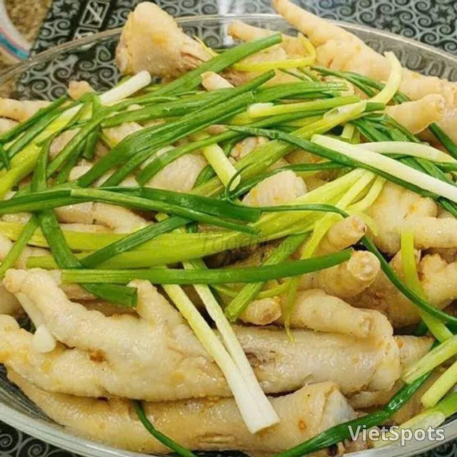 파 닭발찜