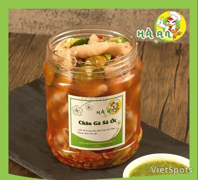 Куриные лапки Ха Ан с лемонграссом и перцем