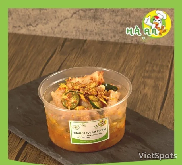 Острая куриная лапка по-тайски