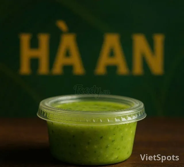 Зелёная соль для макания