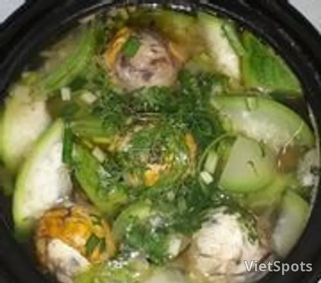 ไข่ข้าวตุ๋นน้ำเต้า